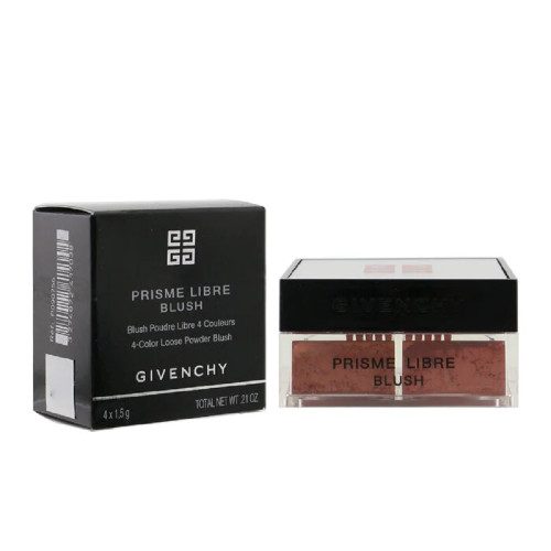 GIVENCHY PRISME LIBRE BLUSH 0.21 4 COLOR LOOSE POWDER BLUSH #06 FLANELLE RUBIS GIVENCHY PRISME LIBRE BLUSH 0.21 4 COLOR LOOSE POWDER BLUSH #06 FLANELLE RUBIS