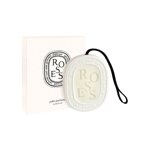 DIPTYQUE ROSES 1.23 SCENTED OVAL