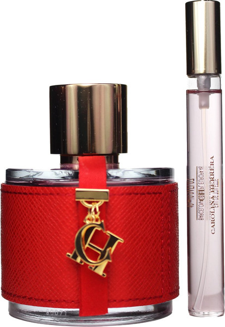 CH BY CAROLINA HERRERA 2 PCS SET FOR WOMEN: 3.4 EAU DE TOILETTE SPRAY + 10 ML EAU DE TOILETTE SPRAY (TRAVEL SET)