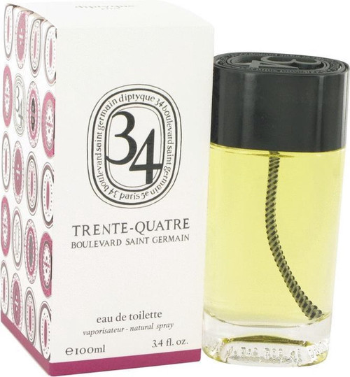 DIPTYQUE 34 BLVD SAINT GERMAIN 3.4 EAU DE TOILETTE SPRAY