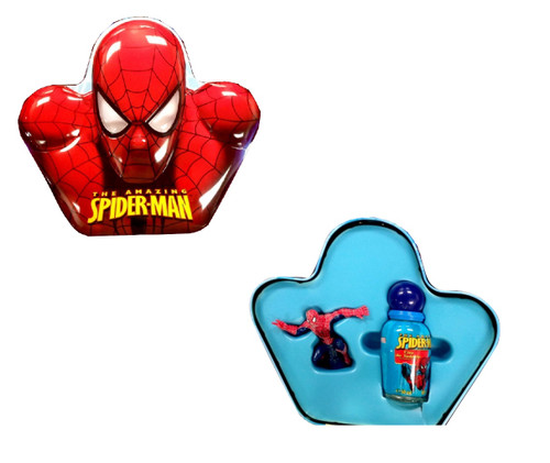 SPIDERMAN AMAZING 1.7 EDT SP + TOPPER + METAL BOX