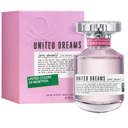 BENETTON LOVE UNITED 2.7 EAU DE TOILETTE SPRAY FOR WOMEN