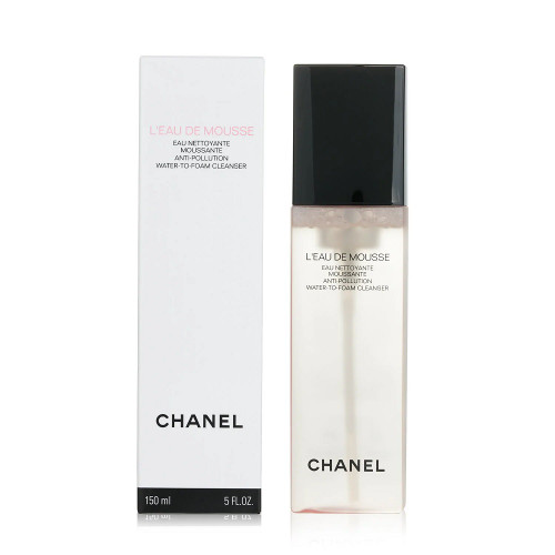 CHANEL L'EAU DE MOUSSE 5 OZ ANTI-POLLUTION WATER-TO-FOAM CLEANSER