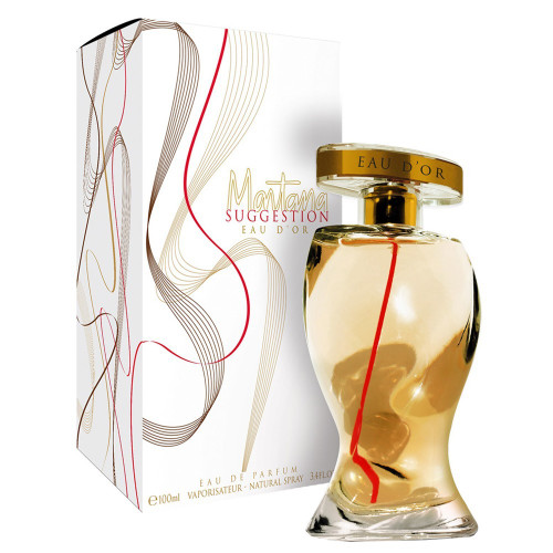 MONTANA SUGGESTION EAU D'OR 3.3 EAU DE PARFUM SPRAY FOR WOMEN