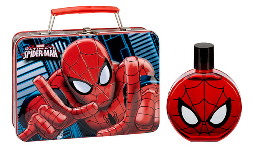 SPIDERMAN 2 PCS SET: 3.4 EDT SP + METAL LUNCH BOX