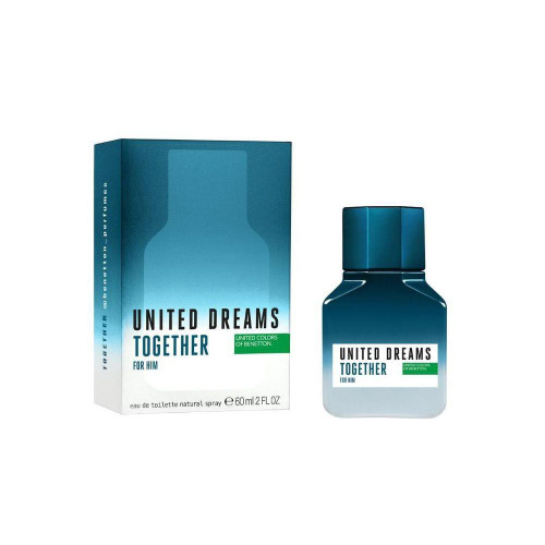 BENETTON UNITED TOGETHER 2 OZ EAU DE TOILETTE SPRAY FOR MEN