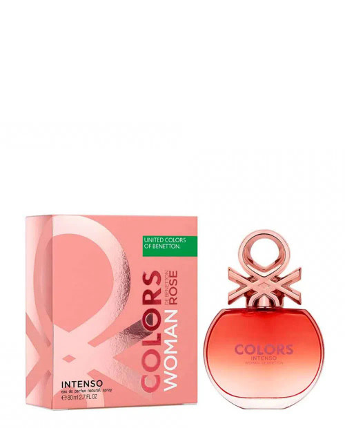 BENETTON COLORS ROSE INTENSO 2.7 EAU DE PARFUM SPRAY FOR WOMEN