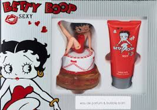 BETTY BOOP SEXY 2 PCS SET: 2.5 EDP SP + 3.4 BODY LOTION BETTY BOOP SEXY 2 PCS SET: 2.5 EDP SP + 3.4 BODY LOTION
