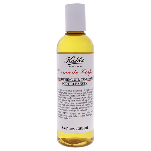 KIEHL'S CRÈME DE CORPS SMOOTHING OIL-TO-FOAM 8.4 BODY CLEANSER