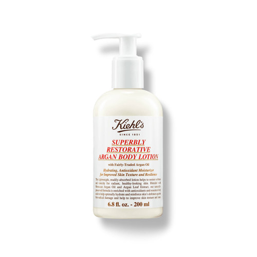 KIEHL'S SUPERBLY RESTORATIVE 6.8 ARGAN BODY LOTION