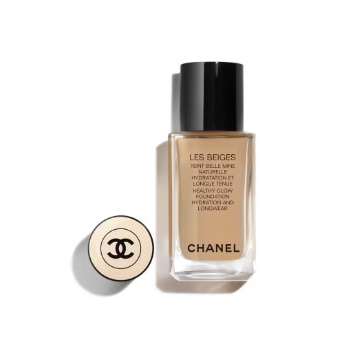 CHANEL LES BEIGES 1 OZ HEALTHY GLOW HYDRATION AND LONGWEAR FOUNDATION #B50