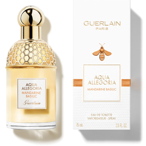 GUERLAIN AQUA ALLEGORIA MANDARINE BASILIC 2.5 EAU DE TOILETTE SPRAY FOR WOMEN GUERLAIN AQUA ALLEGORIA MANDARINE BASILIC 2.5 EAU DE TOILETTE SPRAY FOR WOMEN