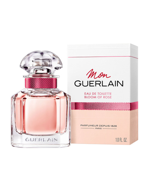 MON GUERLAIN BLOOM OF ROSE 1 OZ EAU DE TOILETTE SPRAY FOR WOMEN