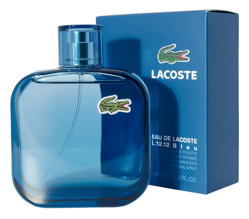 LACOSTE L.12.12 BLEU 3.4 EDT SP FOR MEN