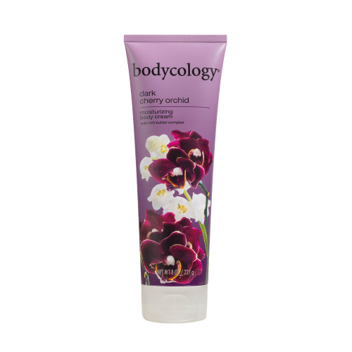 BODYCOLOGY DARK CHERRY ORCHID 8 OZ BODY CREAM