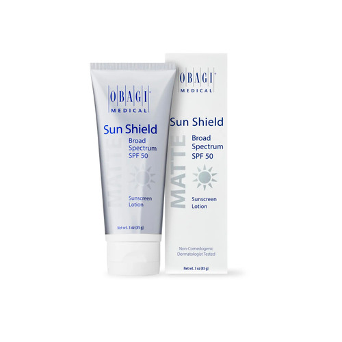 OBAGI SUN SHIELD MATTE 3 OZ SUNSCREEN LOTION SPF 50