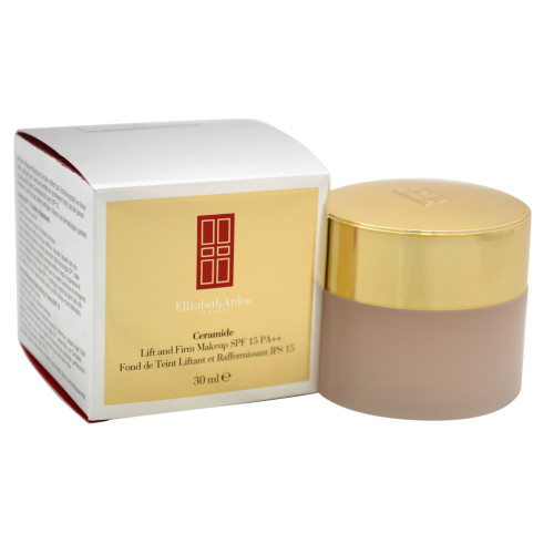 ELIZABETH ARDEN CERAMIDE LIFT AND FIRM 1 OZ MAKEUP SPF 15 #02 VANILLA SHELL