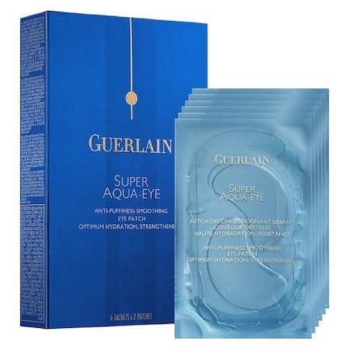 GUERLAIN SUPER AQUA EYE 6X2PATCHES ANTI PUFFINESS SMOOTHING EYE PATCH
