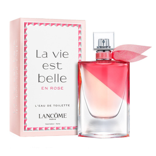 LANCOME LA VIE EST BELLE EN ROSE 3.4 EAU DE TOILETTE SPRAY