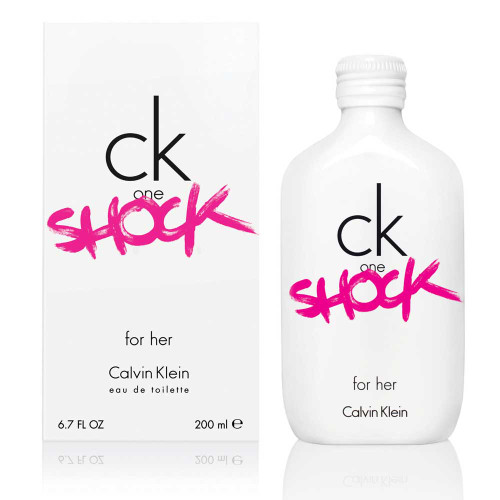 CK ONE SHOCK 6.7 EAU DE TOILETTE SPRAY FOR WOMEN CK ONE SHOCK 6.7 EAU DE TOILETTE SPRAY FOR WOMEN