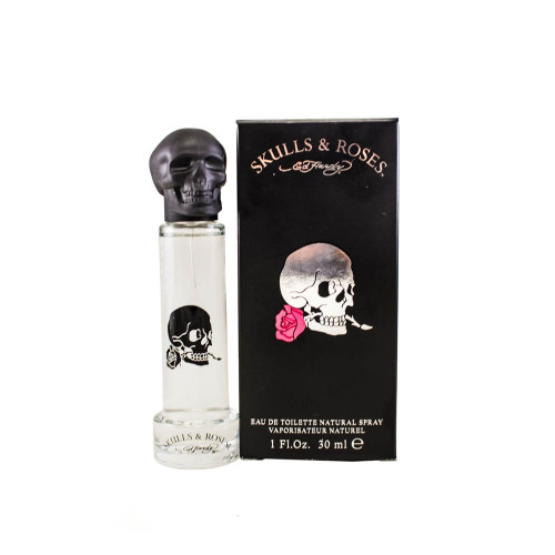 ED HARDY SKULLS & ROSES 1 OZ EAU DE TOILETTE SPRAY FOR MEN