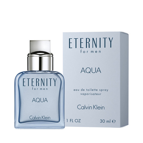 ETERNITY AQUA 1 OZ EAU DE TOILETTE SPRAY FOR MEN