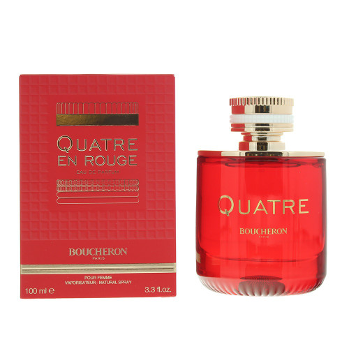 BOUCHERON QUATRE EN ROUGE 3.4 EAU DE PARFUM SPRAY FOR WOMEN