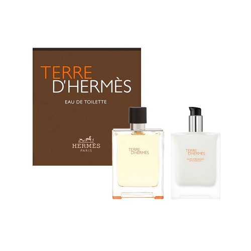 HERMES TERRE D'HERMES 2 PCS SET FOR MEN: 0.4 EAU DE TOILETTE SPRAY