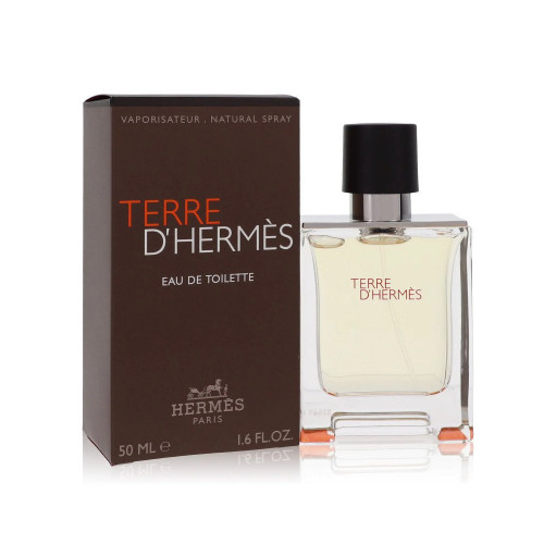 HERMES TERRE D'HERMES 1.7 EAU DE TOILETTE SPRAY FOR MEN HERMES TERRE D'HERMES 1.7 EAU DE TOILETTE SPRAY FOR MEN