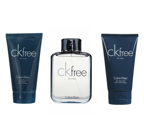 CK FREE 3 PCS SET FOR MEN: 3.4 EDT SP + 3.4 B/W  + 3.4 ASB