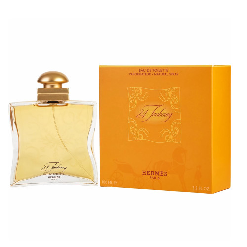 HERMES 24 FAUBOURG 3.3 EAU DE TOILETTE SPRAY FOR WOMEN HERMES 24 FAUBOURG 3.3 EAU DE TOILETTE SPRAY FOR WOMEN