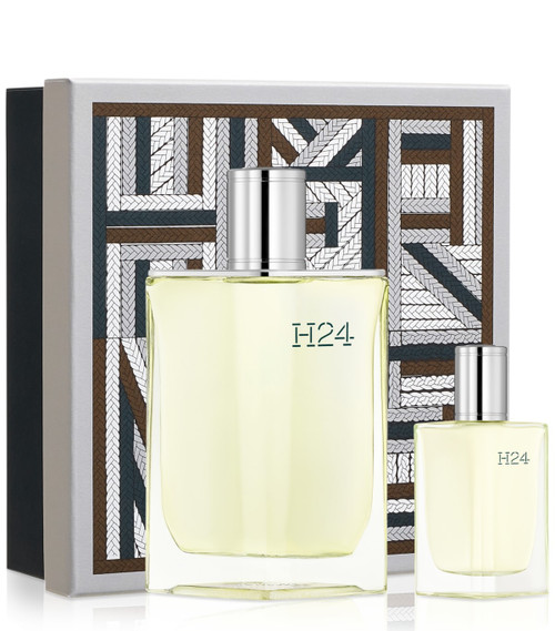 HERMES H24 2 PCS SET FOR MEN: 3.4 EAU DE PARFUM + 0.42 EAU DE PARFUM