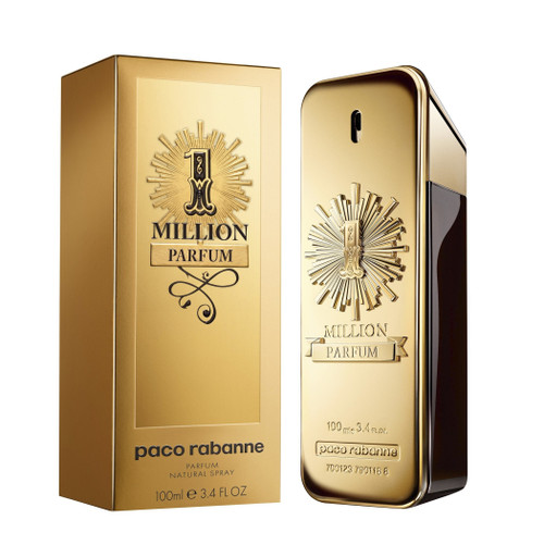 PACO RABANNE ONE MILLION PARFUM 3.4 PARFUM SPRAY FOR MEN PACO RABANNE ONE MILLION PARFUM 3.4 PARFUM SPRAY FOR MEN