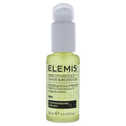 ELEMIS SMOOTH RESULT 1 OZ SHAVE & BEARD OIL