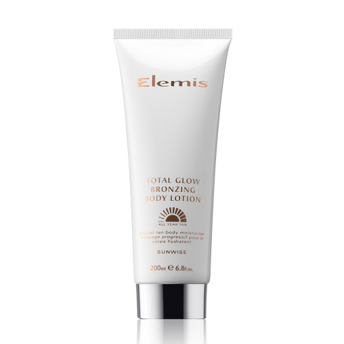 ELEMIS TOTAL GLOW BRONZING BODY LOTION SUNWISE 6.8 OZ