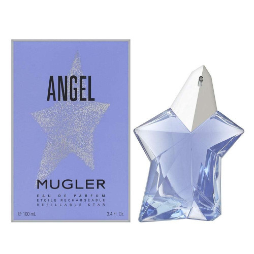 ANGEL 3.4 EAU DE PARFUM SPRAY FOR WOMEN REFILLABLE STANDING STAR. ANGEL 3.4 EAU DE PARFUM SPRAY FOR WOMEN REFILLABLE STANDING STAR.