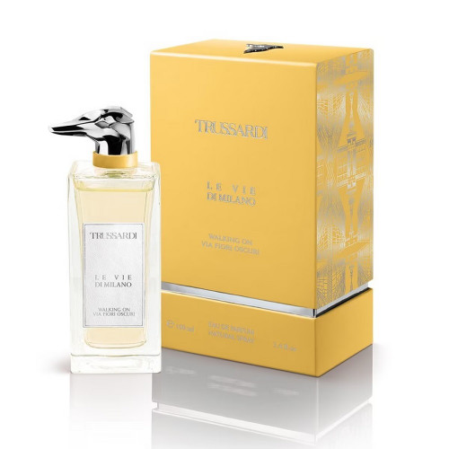 TRUSSARDI LE VIE DI MILANO WALKING ON VIA FIORI OSCURI 3.4 EAU DE PARFUM SPRAY