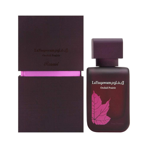 RASASI LA YUQAWAM ORCHID PRAIRIE 2.4 EAU DE PARFUM SPRAY FOR WOMEN