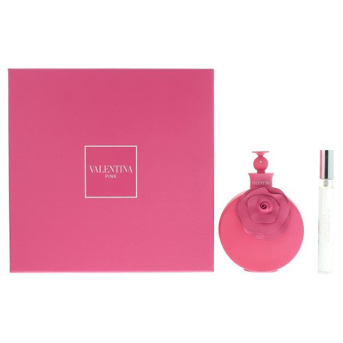 VALENTINA PINK 2 PCS SET FOR WOMEN: 2.8 EAU DE PARFUM SPRAY + 0.33 EAU DE PARFUM