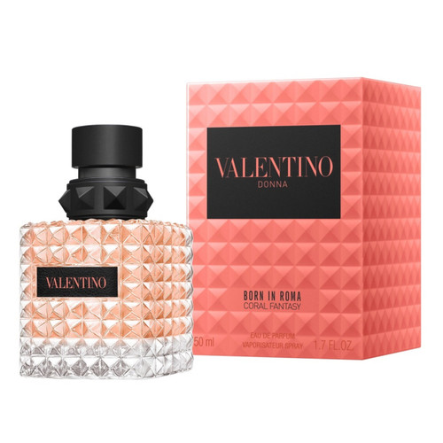 VALENTINO DONNA BORN IN ROMA CORAL FANTASY 1.7 EAU DE PARFUM SPRAY VALENTINO DONNA BORN IN ROMA CORAL FANTASY 1.7 EAU DE PARFUM SPRAY