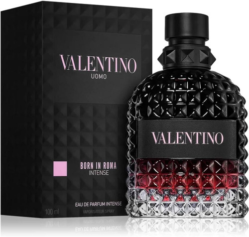 VALENTINO UOMO BORN IN ROMA INTENSE 3.4 EAU DE PARFUM SPRAY FOR MEN