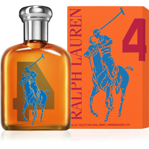 POLO BIG PONY #4 ORANGE 2.5 EDT SP FOR MEN