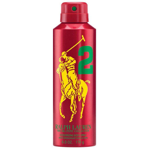 POLO BIG PONY # 2 (RED) 6 OZ DEODORIZING BODY SPRAY