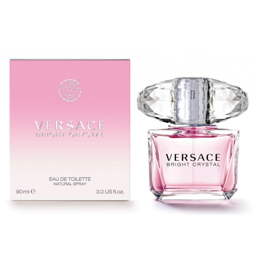 VERSACE BRIGHT CRYSTAL 3 OZ EAU DE TOILETTE SPRAY VERSACE BRIGHT CRYSTAL 3 OZ EAU DE TOILETTE SPRAY