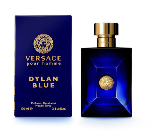 VERSACE DYLAN BLUE 3.4 DEODORANT SPRAY FOR MEN VERSACE DYLAN BLUE 3.4 DEODORANT SPRAY FOR MEN