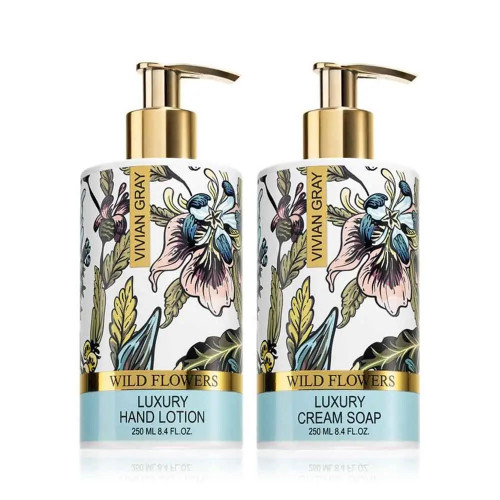 VIBANQM LOTION & Finish Lotion セット Lemon Verbena & Cream, Skin Hydration Bundle • Dionis Goat Milk