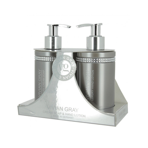 VIVIAN GRAY WILD FLOWERS 2 PCS SET: 8.4 CREAM SOAP + 8.4 HAND