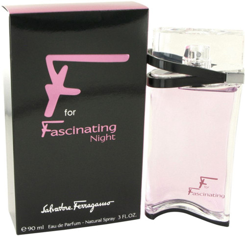 SALVATORE FERRAGAMO F FOR FASCINATING NIGHT 3 OZ EDP SP