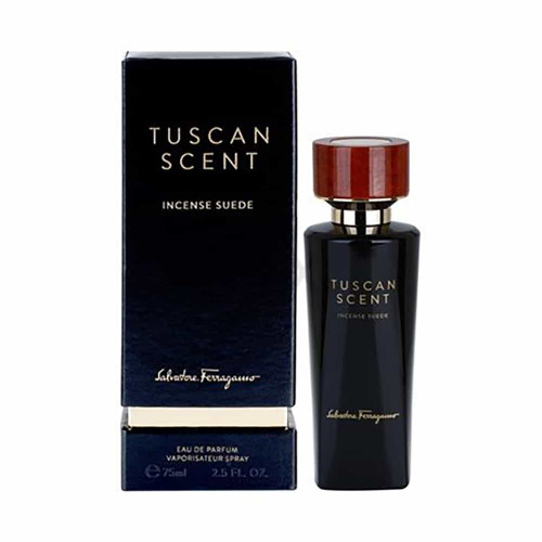 SALVATORE FERRAGAMO TUSCAN SCENT INCENSE SUEDE 2.5 EAU DE PARFUM SPRAY
