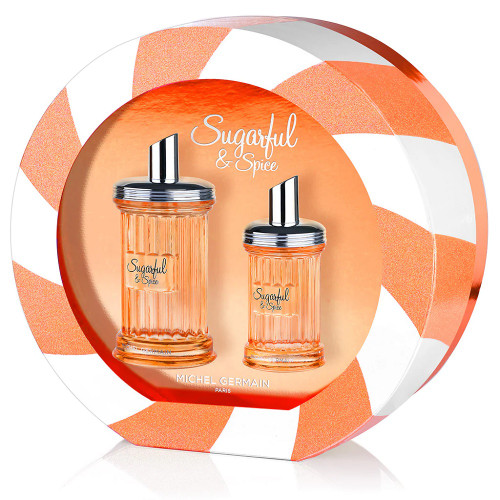 MICHEL GERMAIN SUGARFUL & SPICE 2 PCS SET: 3.4 EAU DE PARFUM SPRAY + 1.2 EAU DE PARFUM SPRAY